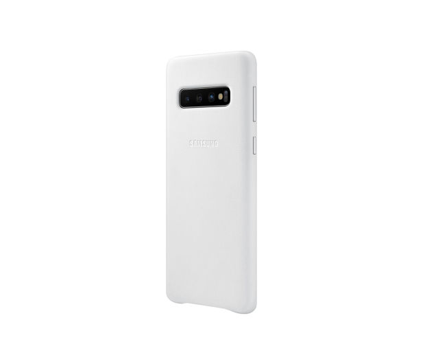 Etui Leather Cover do Samsung Galaxy S10 białe - 478363 - zdjęcie 4
